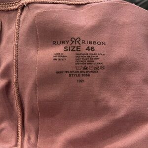 Ruby ribbon cami 46 mauve - well loved/good shape! Style 3056-fit from C-DDD!